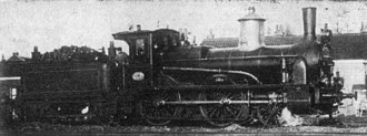 Afb2 - NCS nr 19 "Java" serie 16-20 Hanomag. Hannover-Linden 1874-'76