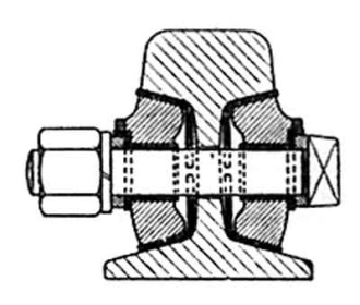 Fig. 17 - Isolerende las (dwarsdoorsnede)