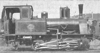 Afb. 15 - Rangeerlocomotief N.C.S. nr. 1: Orenstein & Koppel. Berlijn 1903.